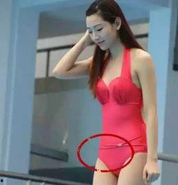 明星穿泳衣的时候,明星们的时尚泳装秀